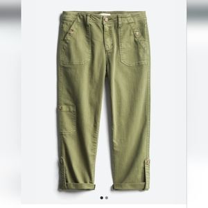 NWot green crop pants